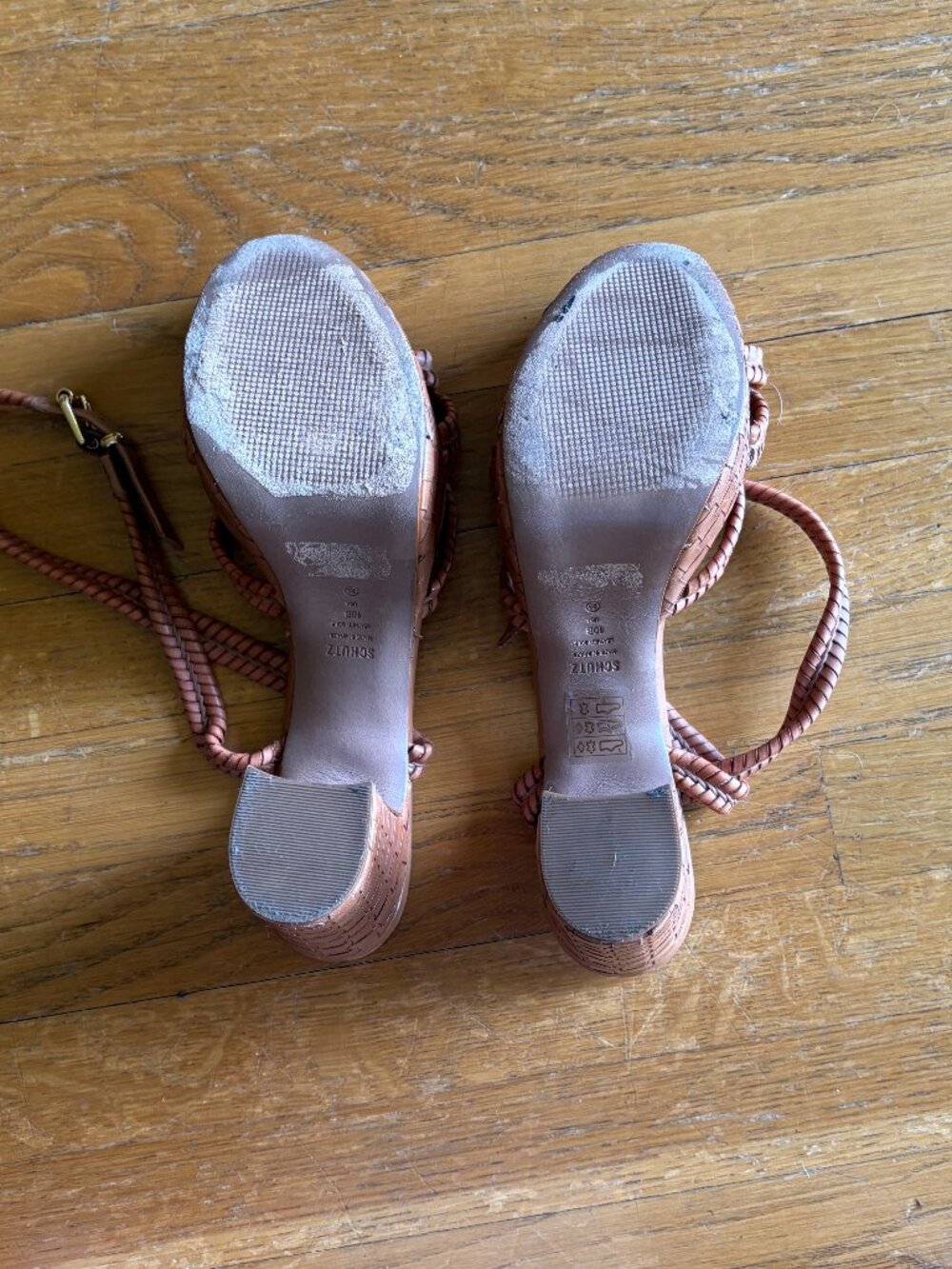 Schutz // Khari Platform Ankle-Strap Sandals - Picture 5 of 6